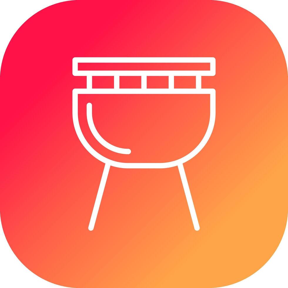 barbecue creatief icoon ontwerp vector