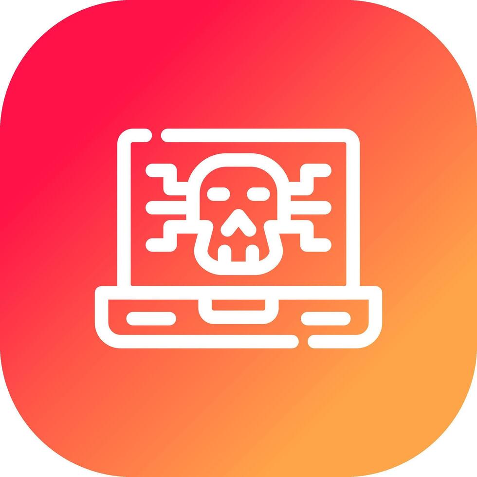 malware creatief icoon ontwerp vector