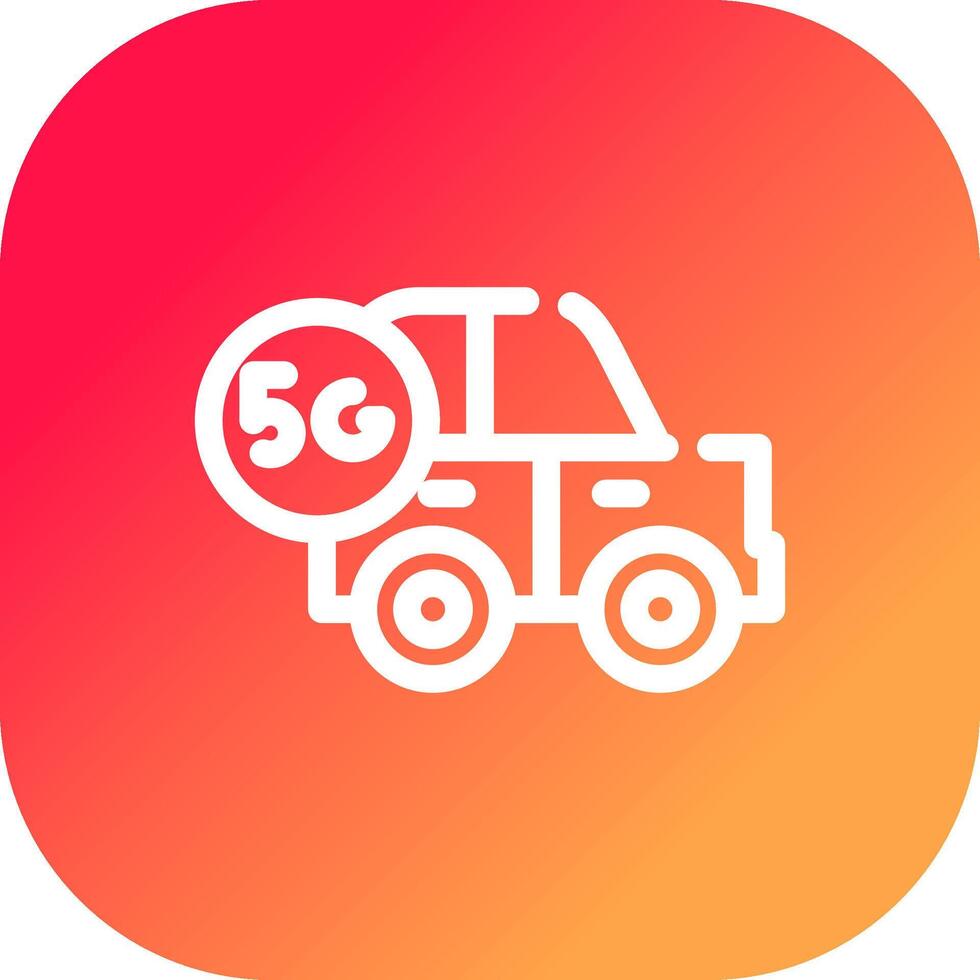 slim auto creatief icoon ontwerp vector