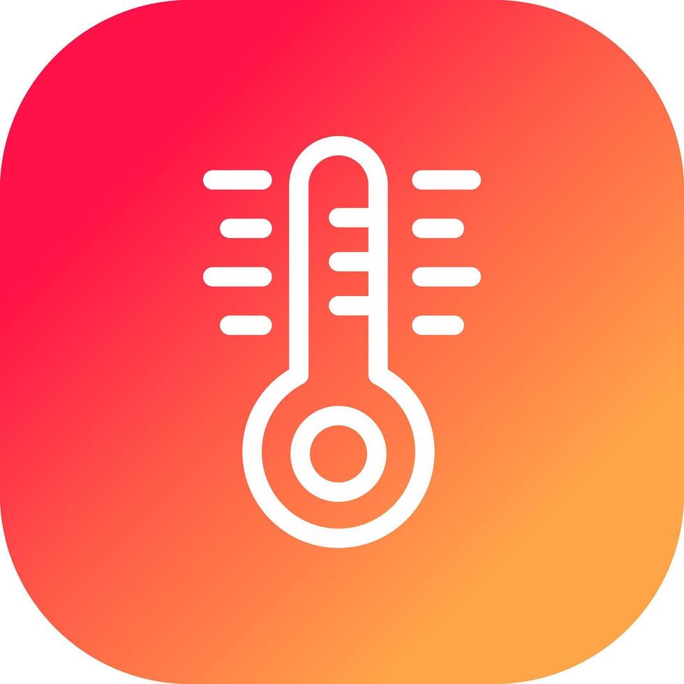thermometer creatief icoon ontwerp vector