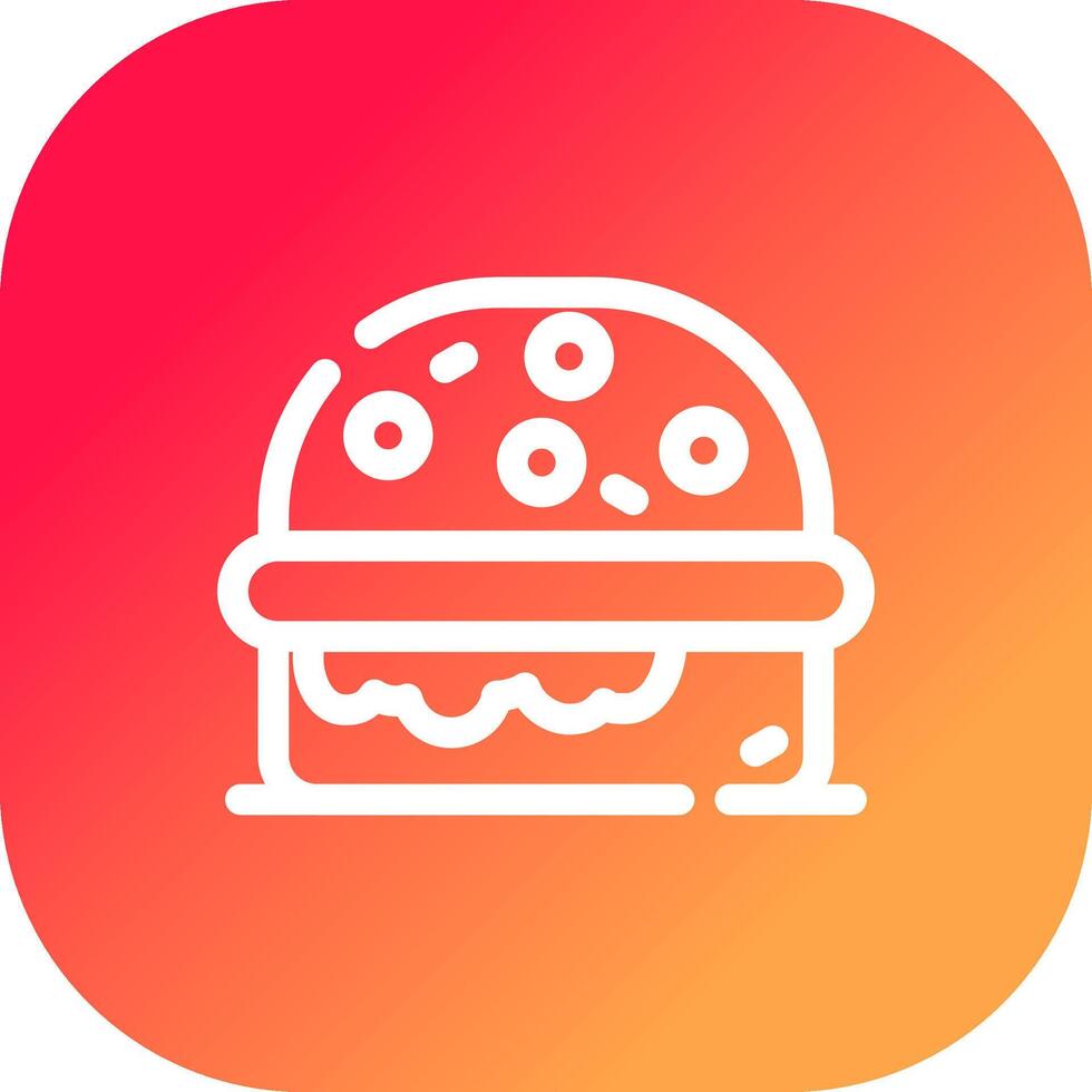 burguer creatief icoon ontwerp vector