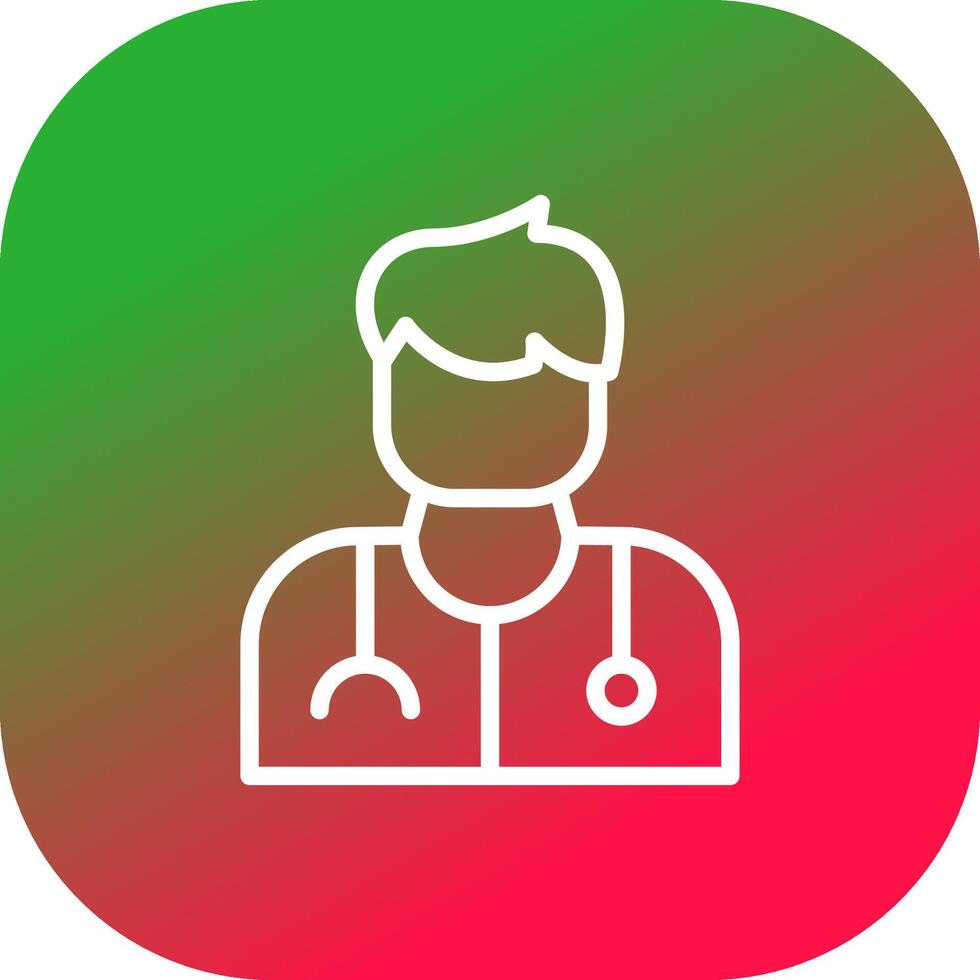 dokter creatief icoon ontwerp vector