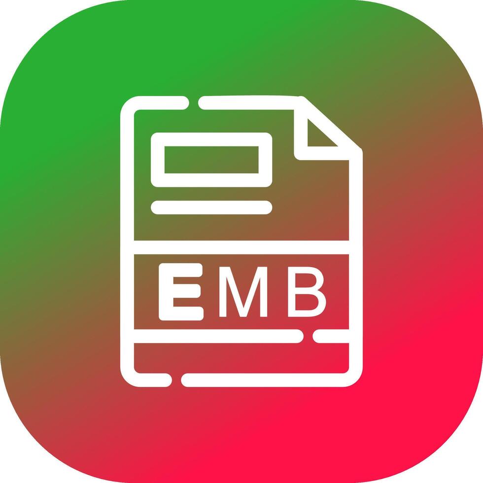 emb creatief icoon ontwerp vector