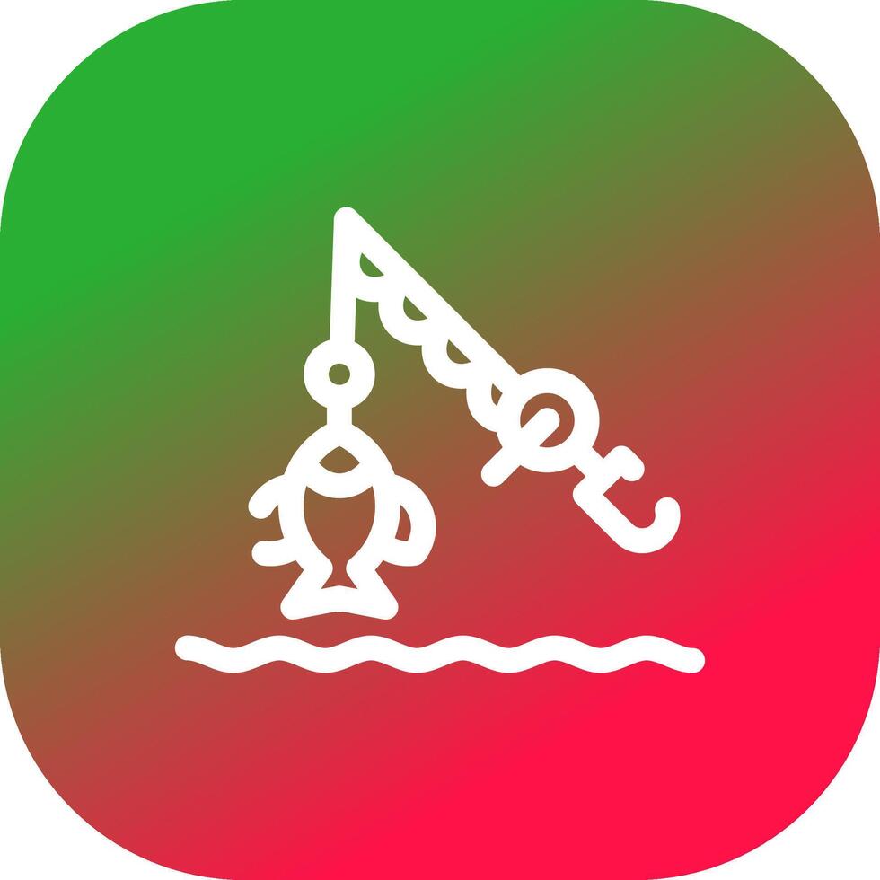 meer visvangst creatief icoon ontwerp vector