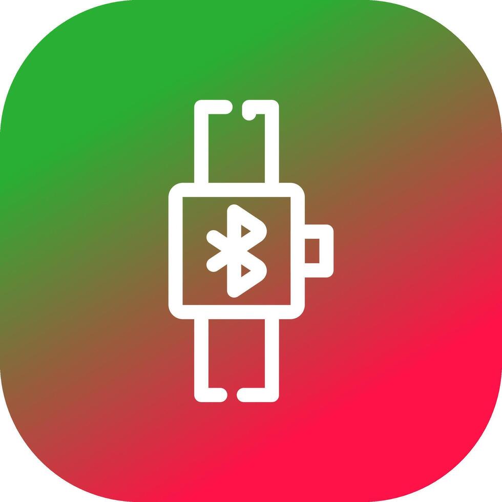 Bluetooth creatief icoon ontwerp vector