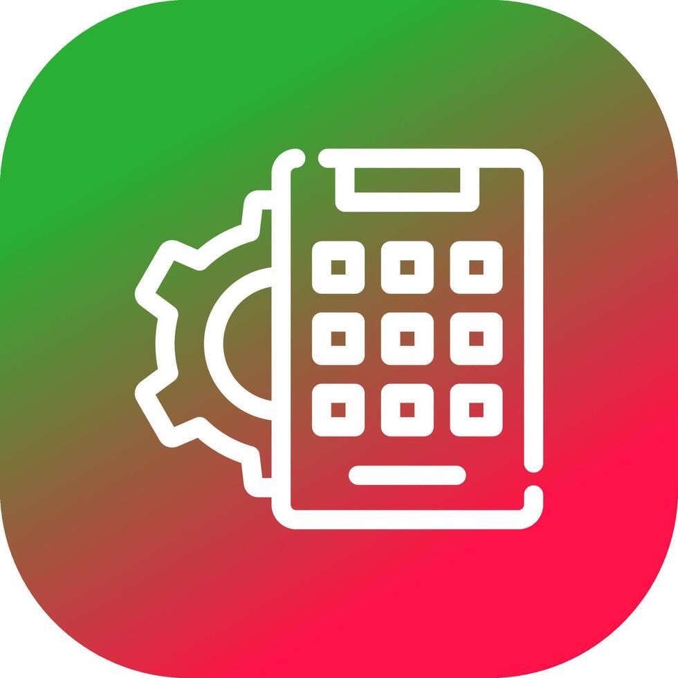 app creatief icoon ontwerp vector