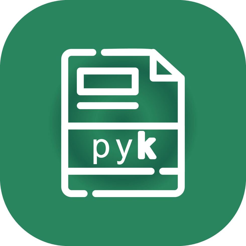 pyk creatief icoon ontwerp vector