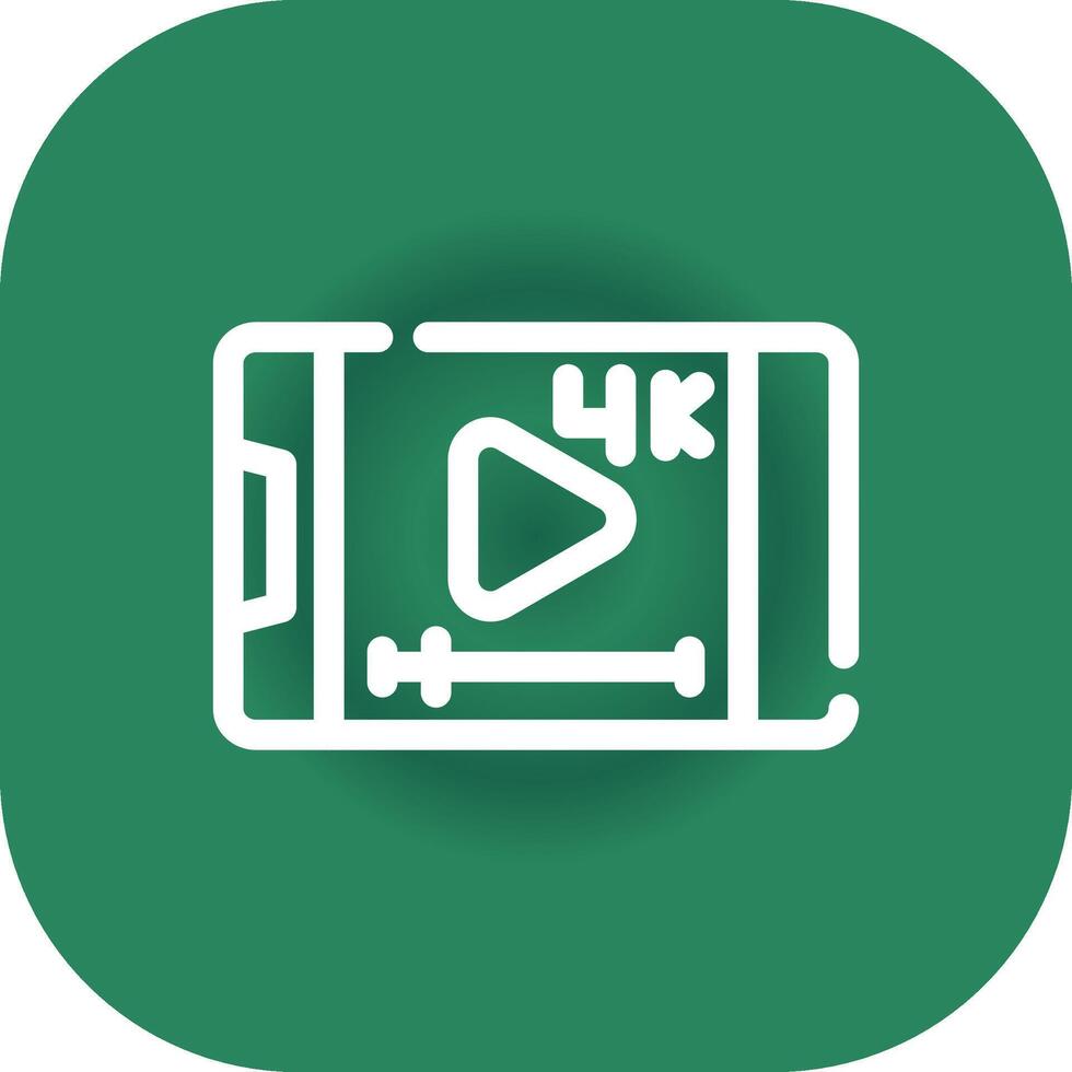 video streaming creatief icoon ontwerp vector