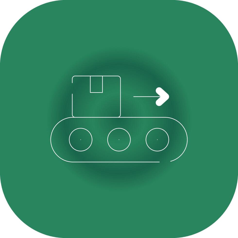 transportband riem creatief icoon ontwerp vector