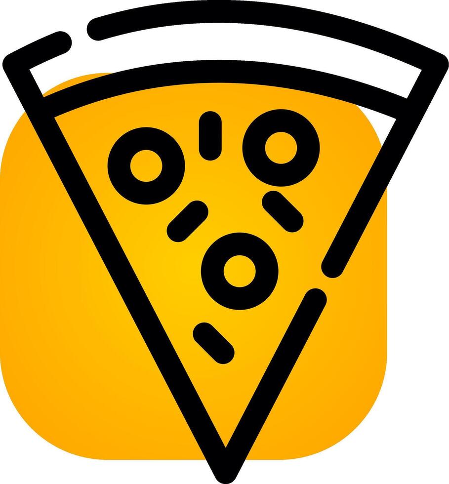 pizza creatief icoon ontwerp vector