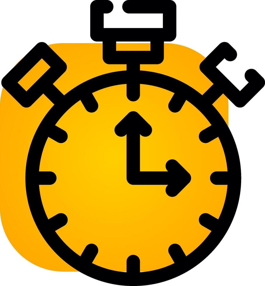 timer creatief icoon ontwerp vector