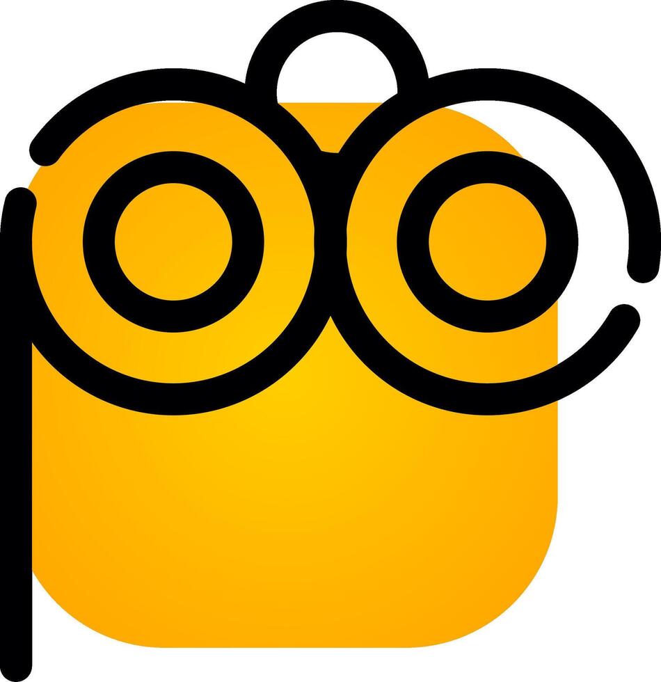 lorgnet bril creatief icoon ontwerp vector