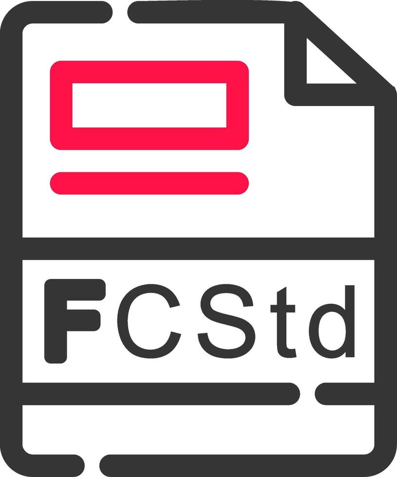 fcstd creatief icoon ontwerp vector