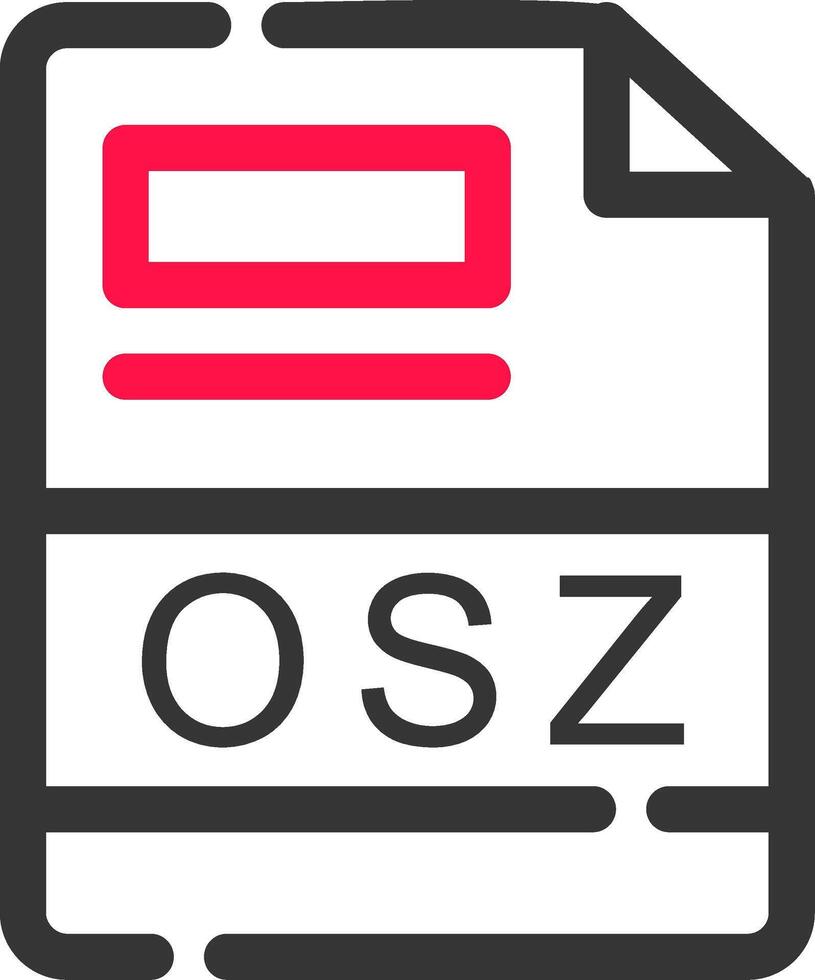 osz creatief icoon ontwerp vector