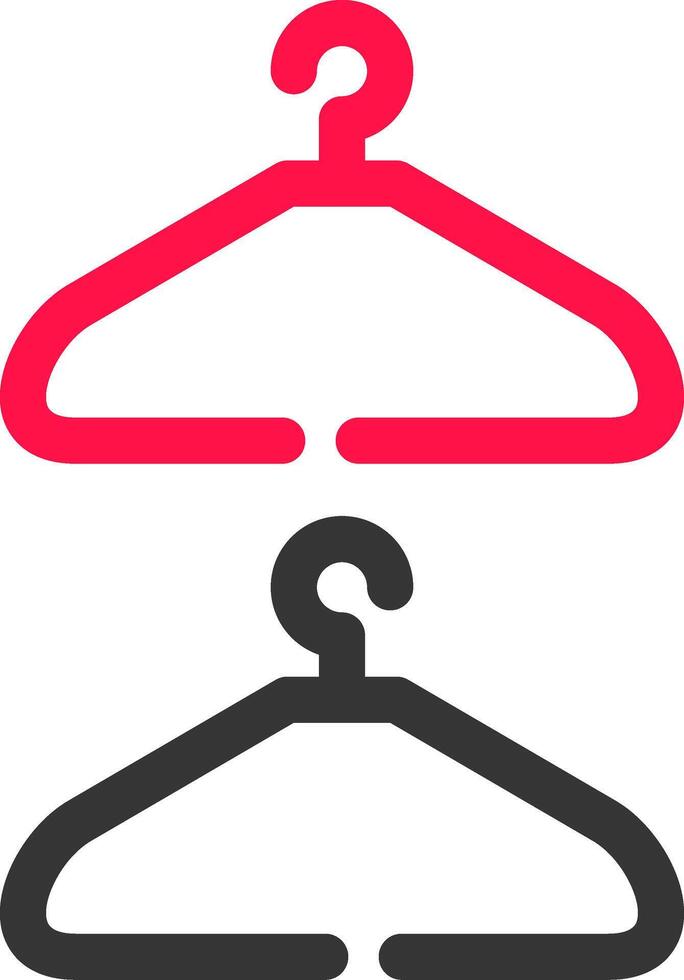 hanger creatief icoon ontwerp vector