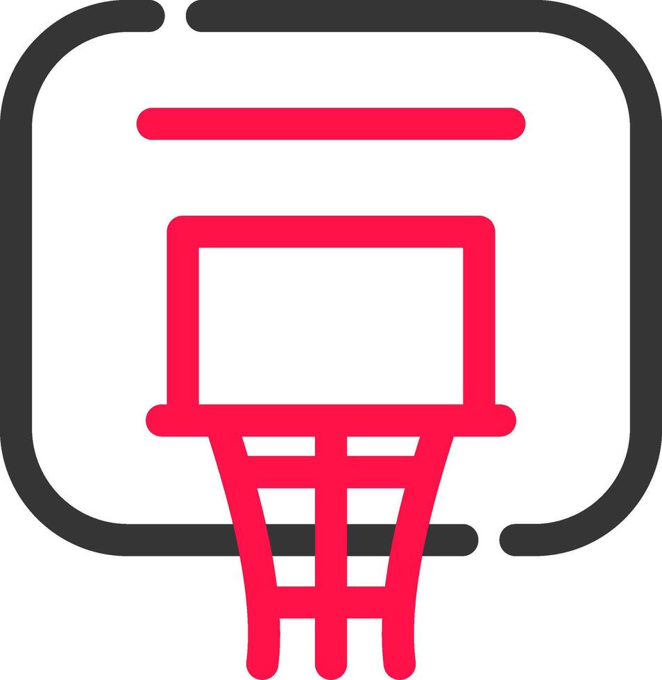 basketbal creatief icoon ontwerp vector