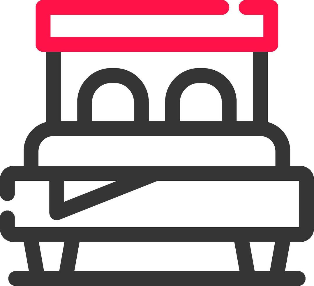 bed creatief icoon ontwerp vector