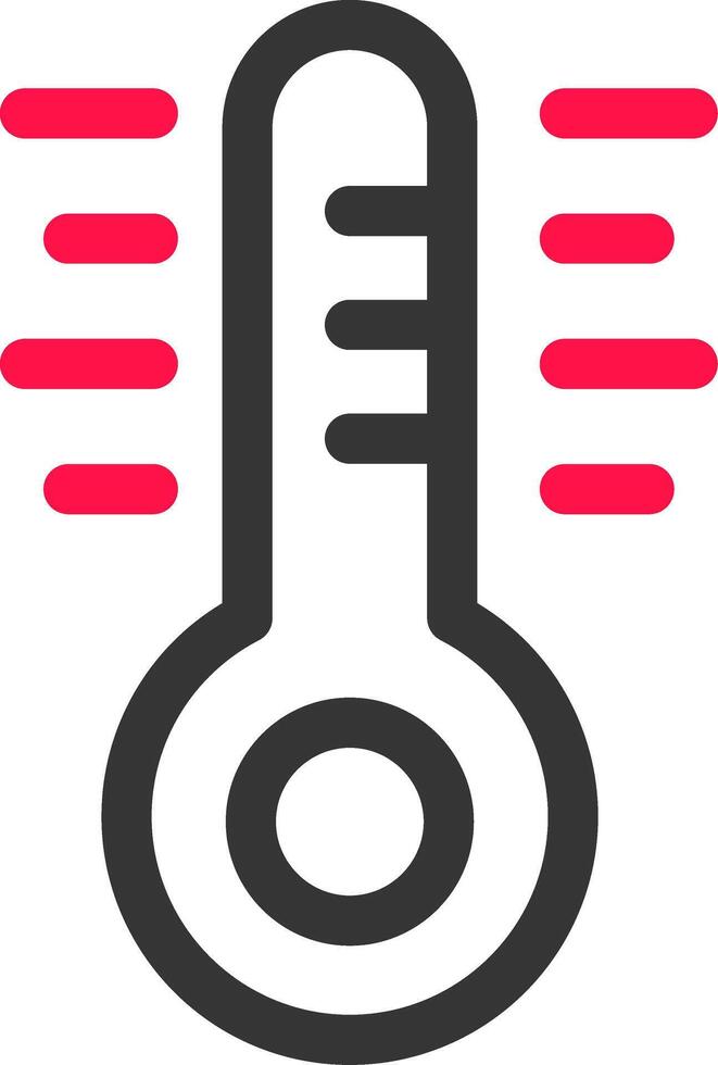 thermometer creatief icoon ontwerp vector