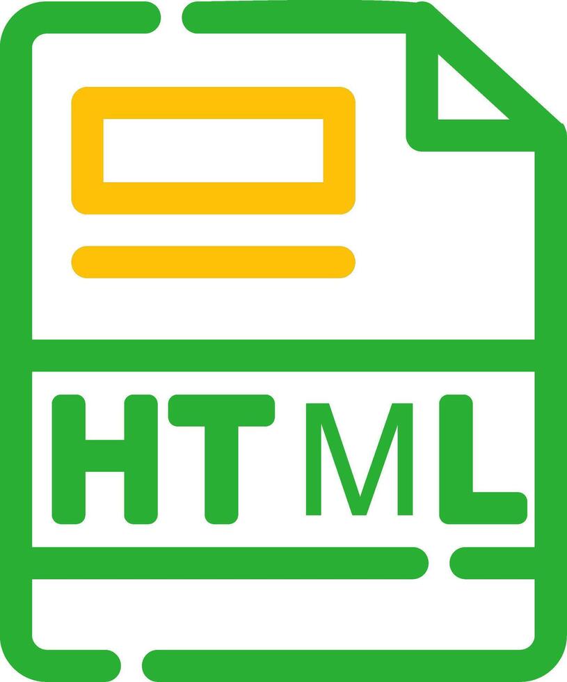 html creatief icoon ontwerp vector