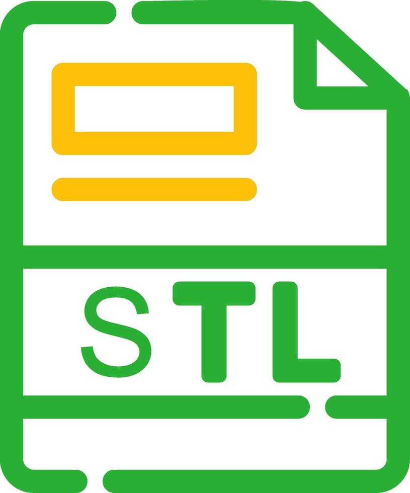 stl creatief icoon ontwerp vector