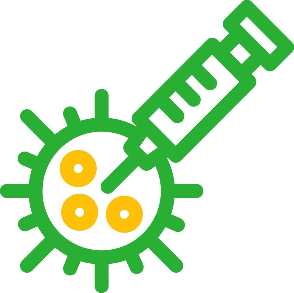 vaccinatie creatief icoon ontwerp vector