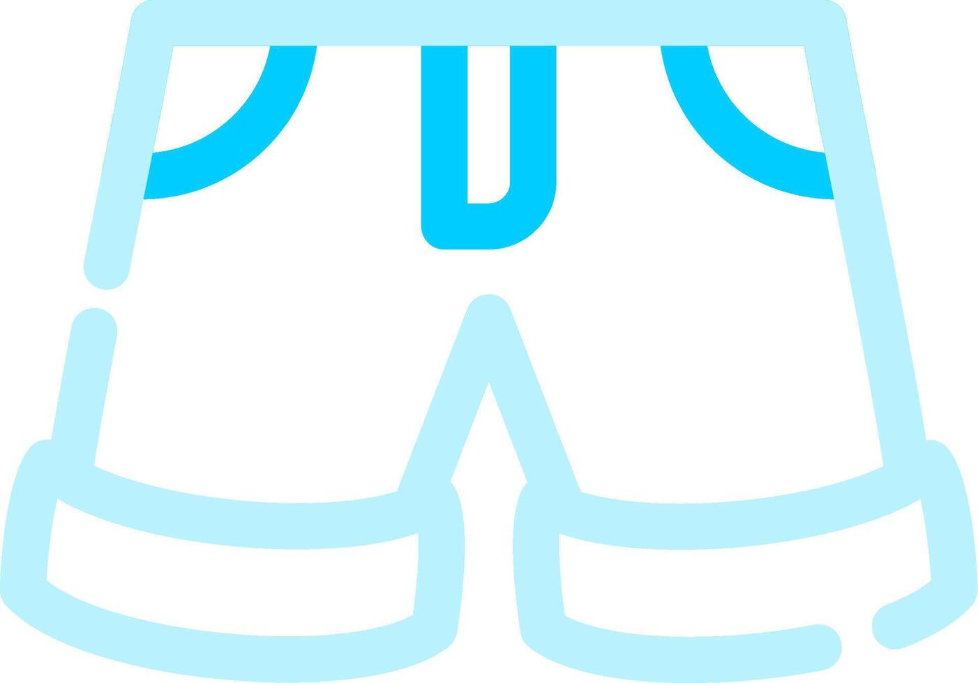 shorts creatief icoon ontwerp vector