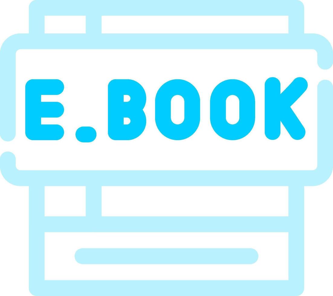 e-boeken creatief icoon ontwerp vector