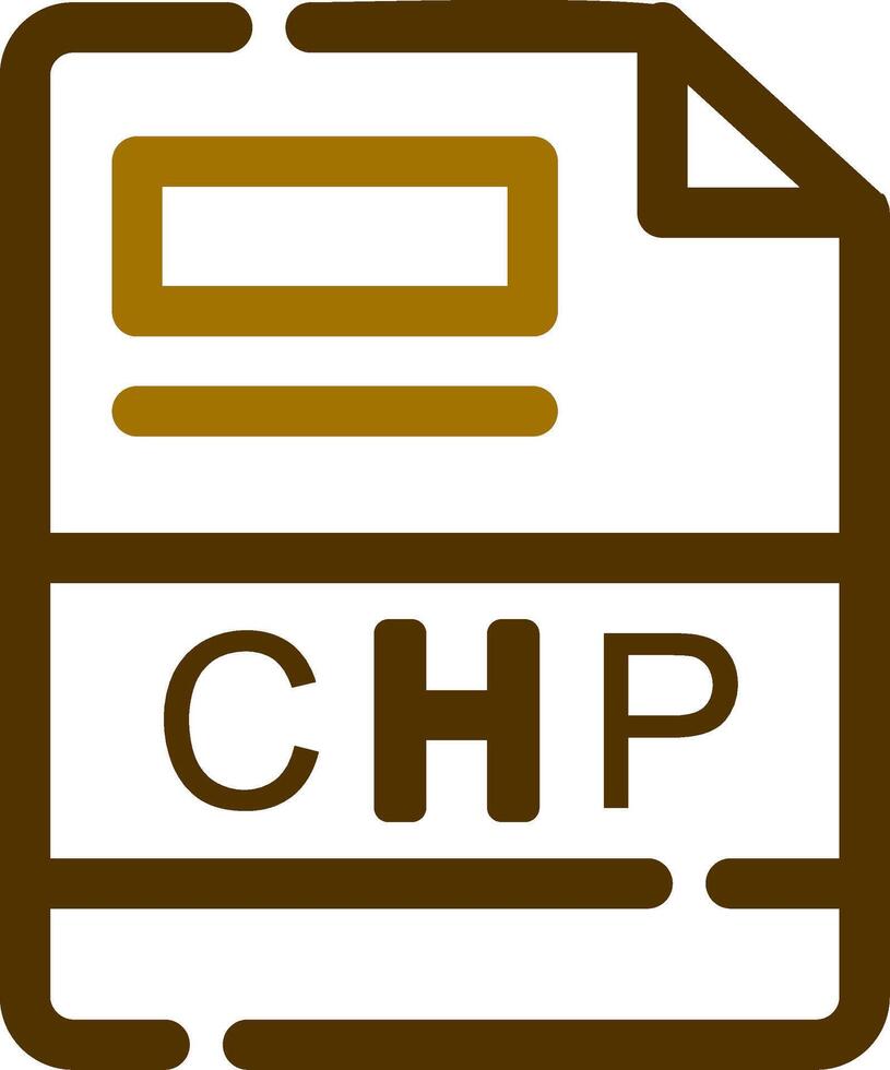 chp creatief icoon ontwerp vector