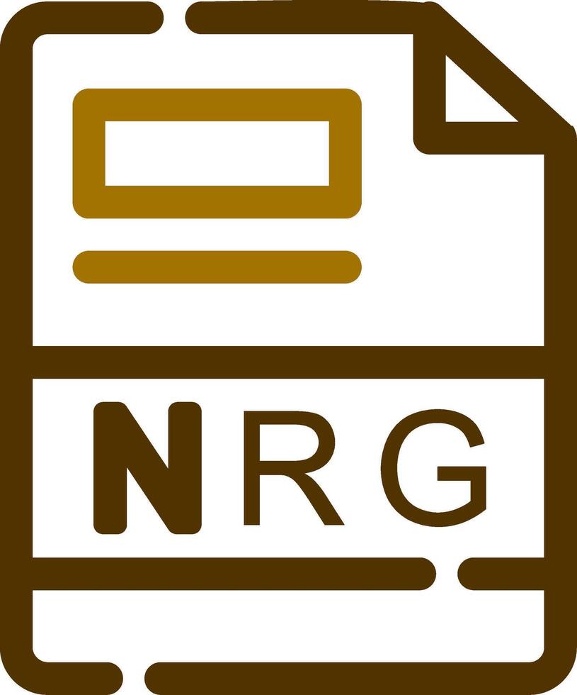 nrg creatief icoon ontwerp vector