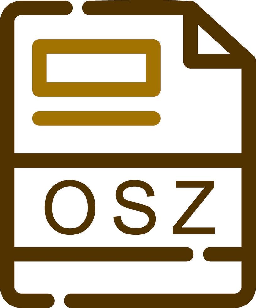 osz creatief icoon ontwerp vector