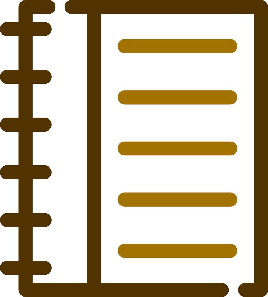 notitieboekje creatief icoon ontwerp vector