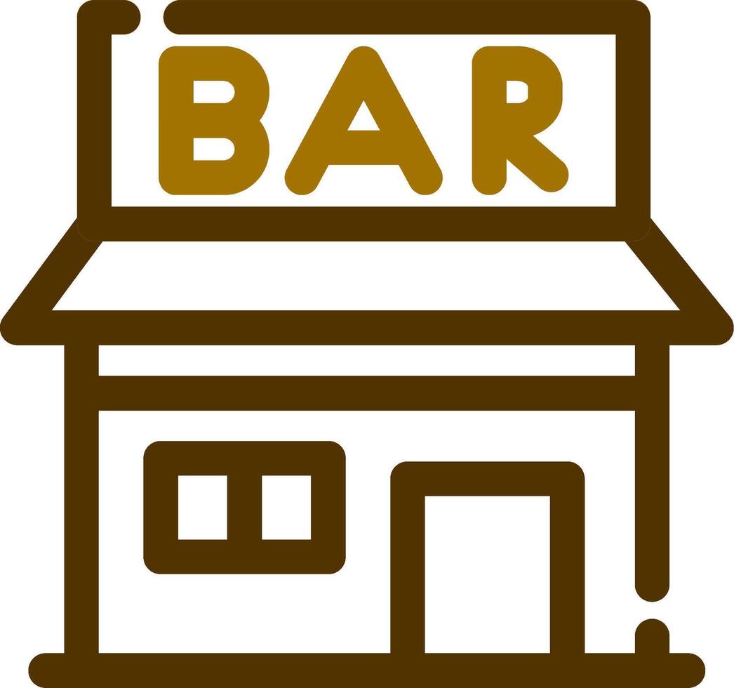 bar creatief icoon ontwerp vector