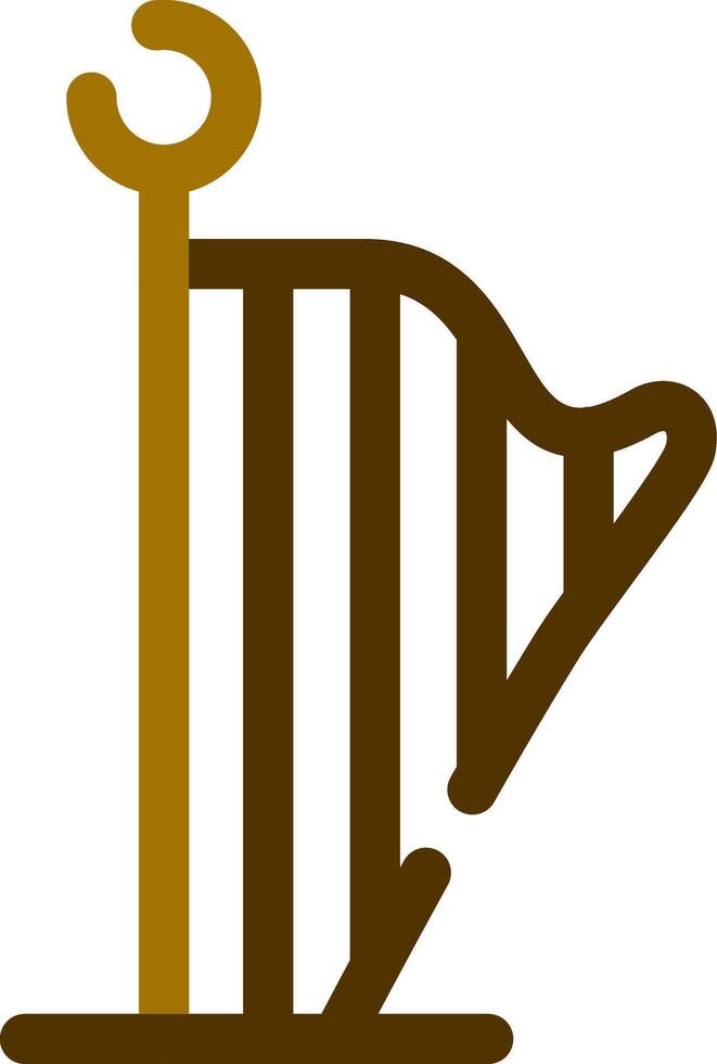 harp creatief icoon ontwerp vector