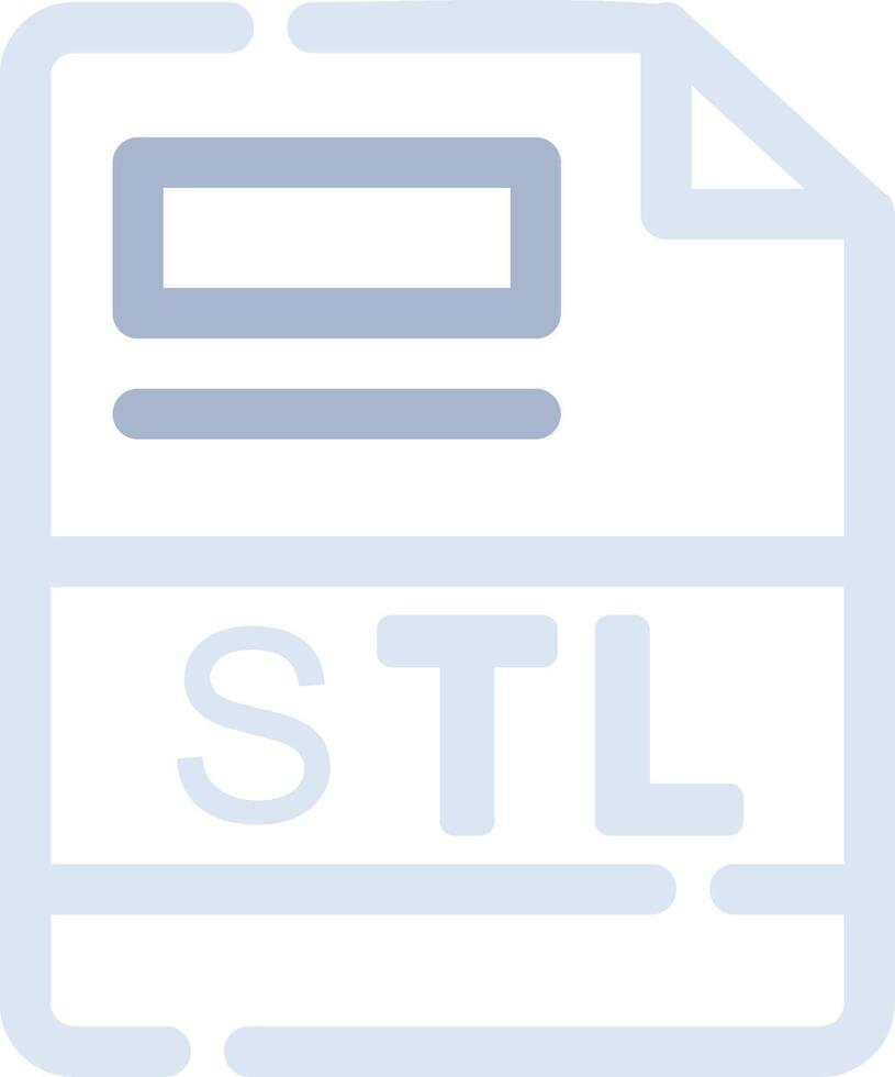 stl creatief icoon ontwerp vector