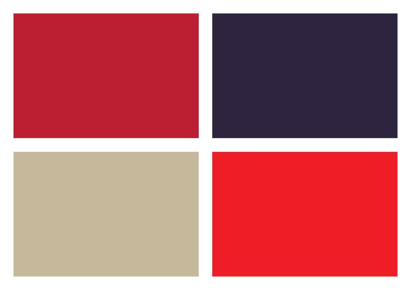 geavanceerde elegantie khaki, donker Purper, en rood kleur combinatie vector