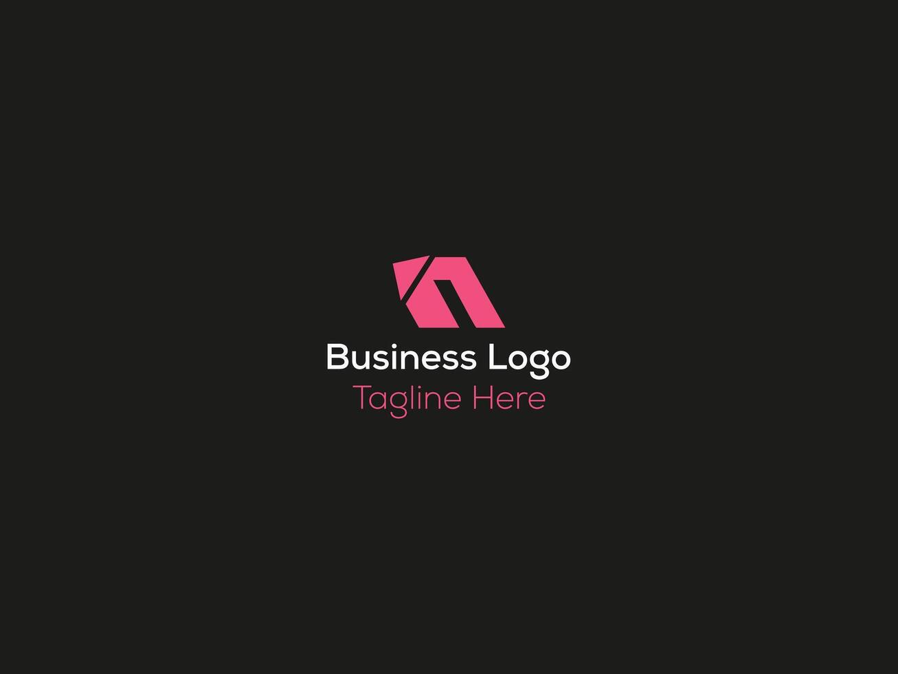 minimaal logo-ontwerp vector
