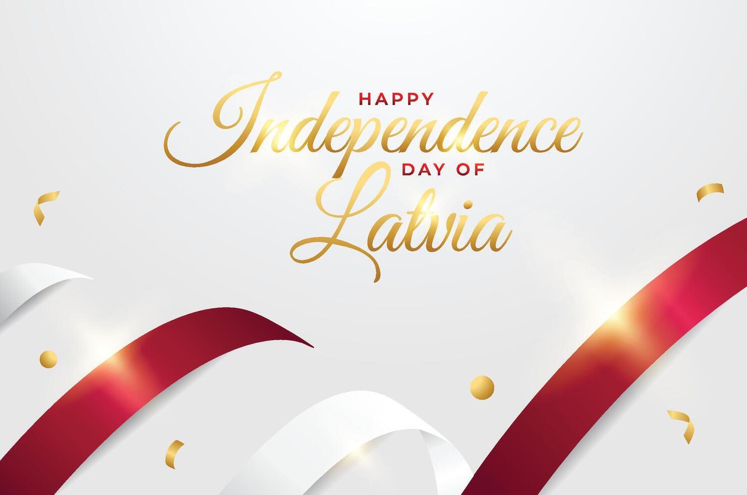 Letland onafhankelijkheid dag ontwerp illustratie verzameling vector