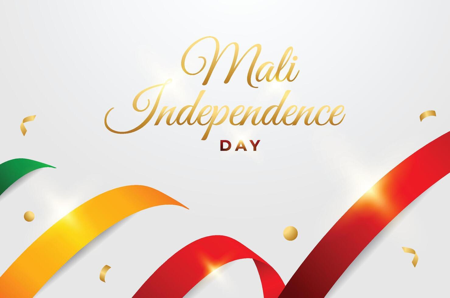 Mali onafhankelijkheid dag ontwerp illustratie verzameling vector