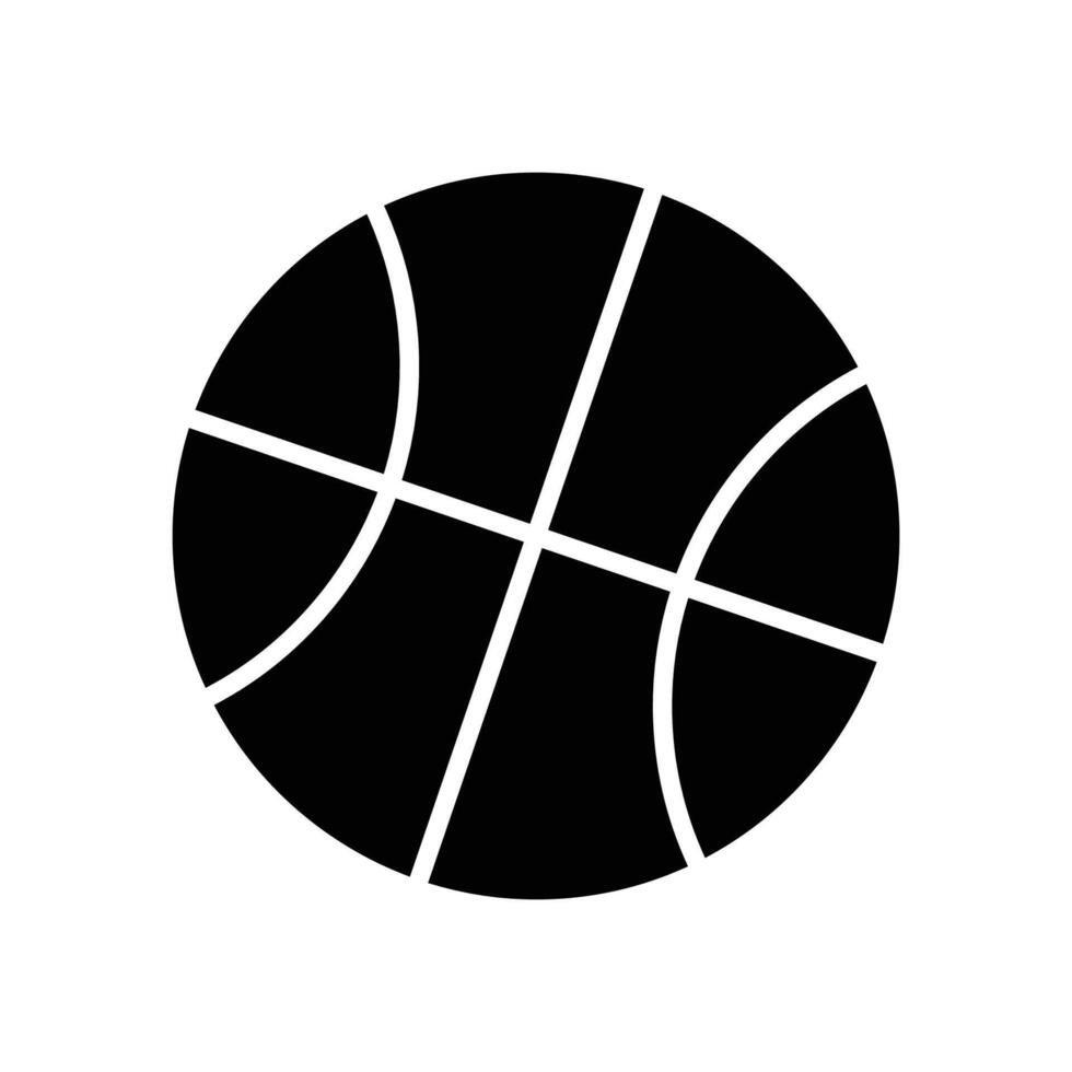 basketbal icoon vector ontwerp sjabloon in wit achtergrond