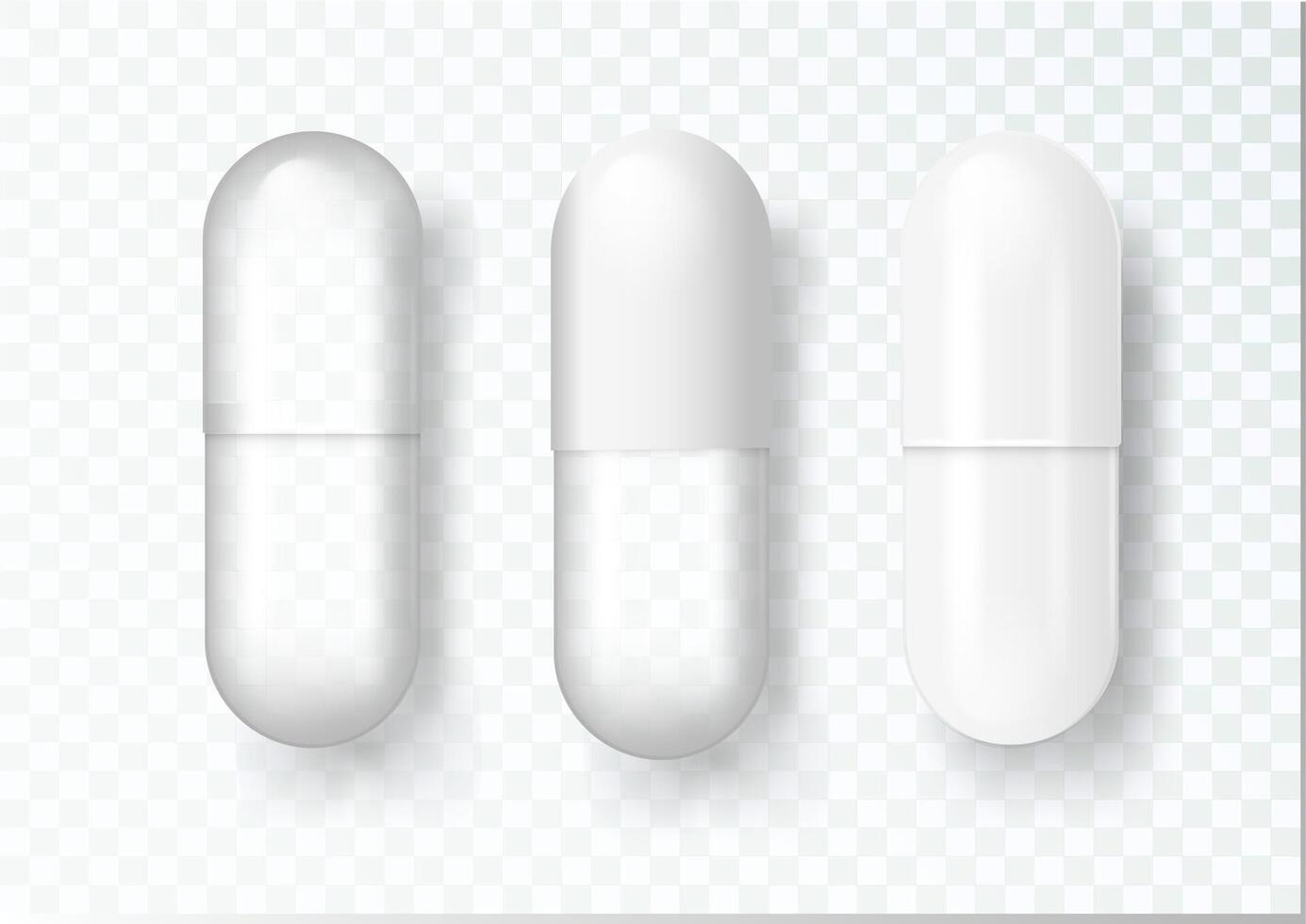 pil medisch capsule tablet icoon vector
