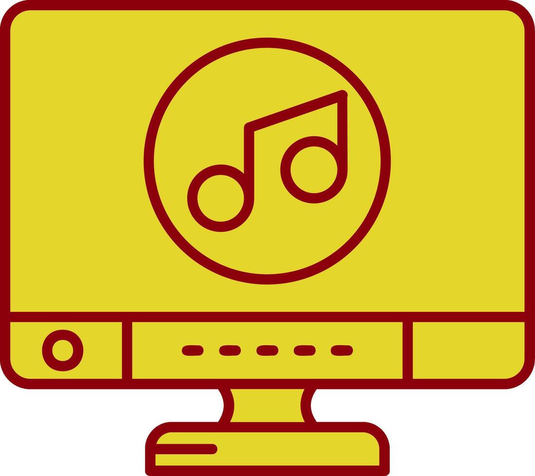 muziek- wijnoogst icoon vector