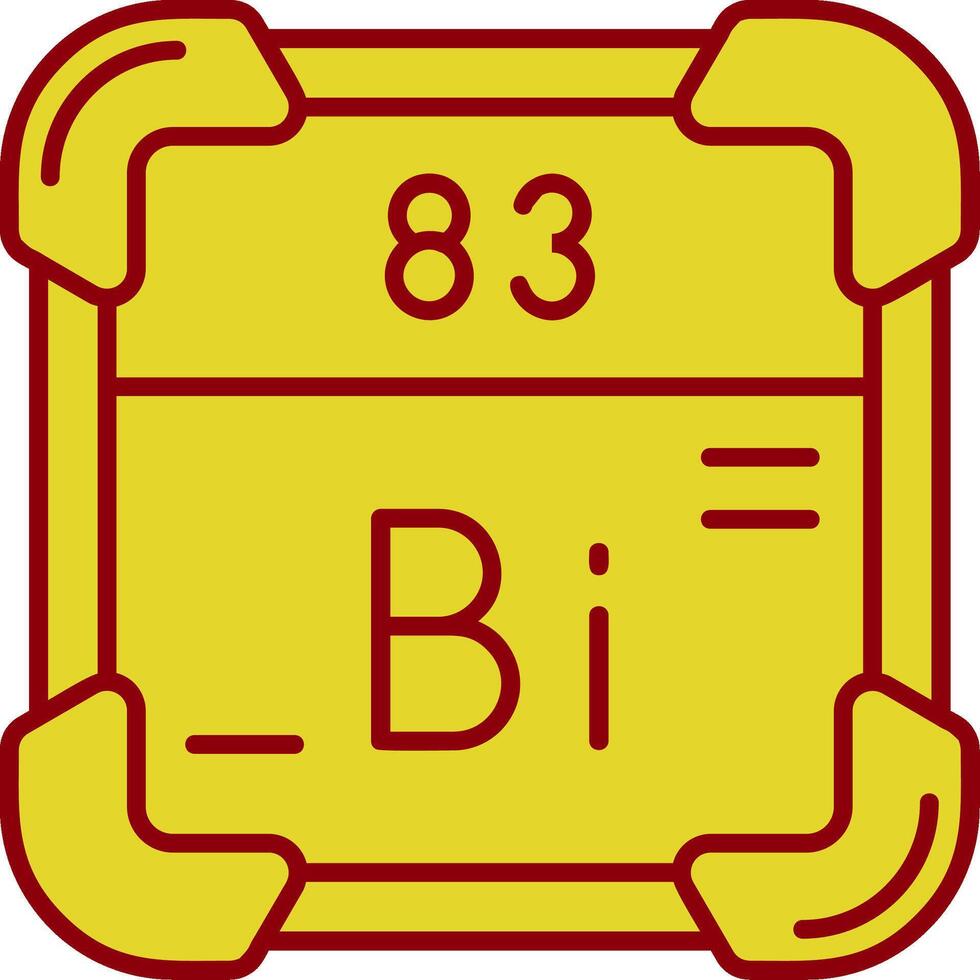 bismut wijnoogst icoon vector