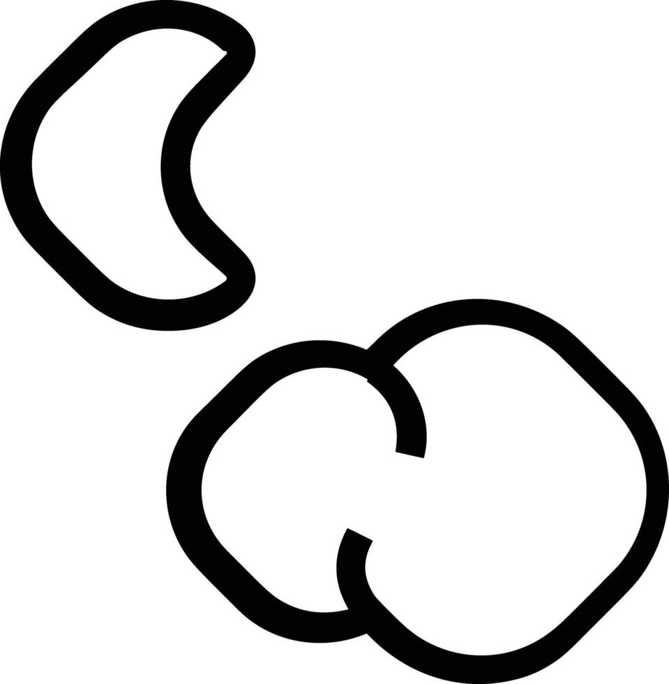 wolk icoon symbool vector beeld