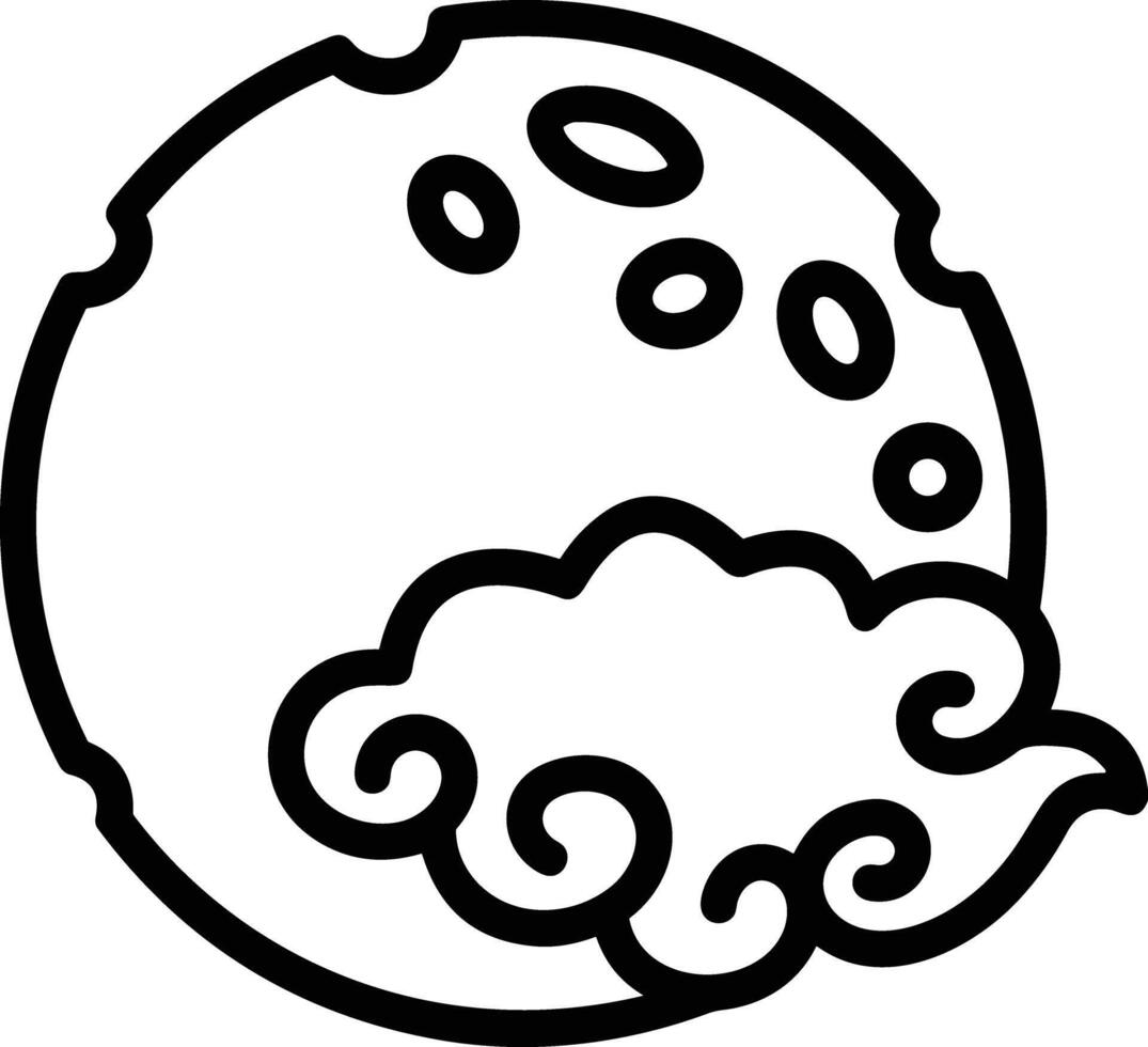 wolk icoon symbool vector beeld