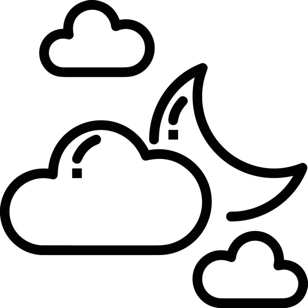 wolk icoon symbool vector beeld