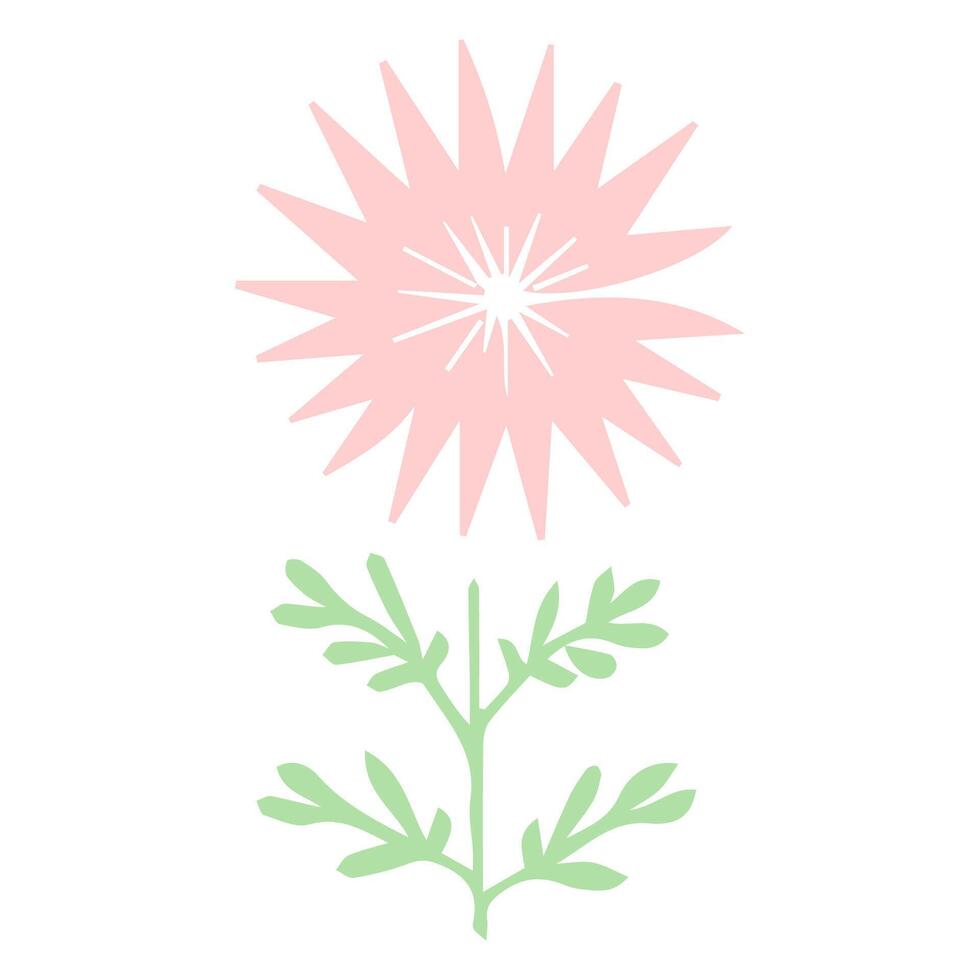 kleurrijk bloemen. vector illustratie