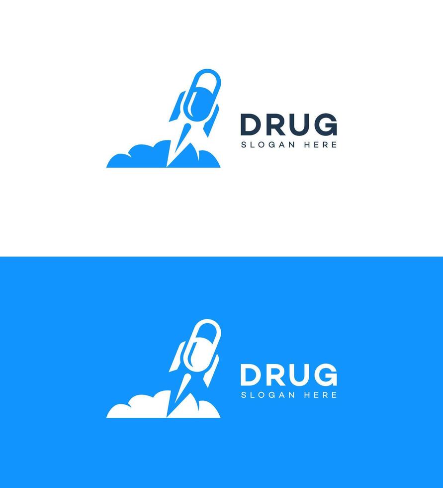 drug logo icoon merk identiteit teken symbool sjabloon vector