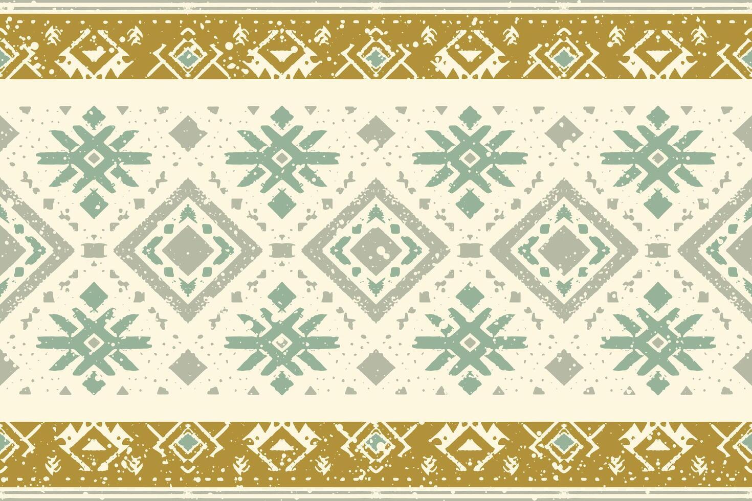 ikat meetkundig ornament met diamanten. ikkat. naadloos patroon. aztec stijl. tribal etnisch vector textuur. volk borduurwerk, Indisch, scandinavisch, zigeuner, Mexicaans, Afrikaanse tapijt, behang.