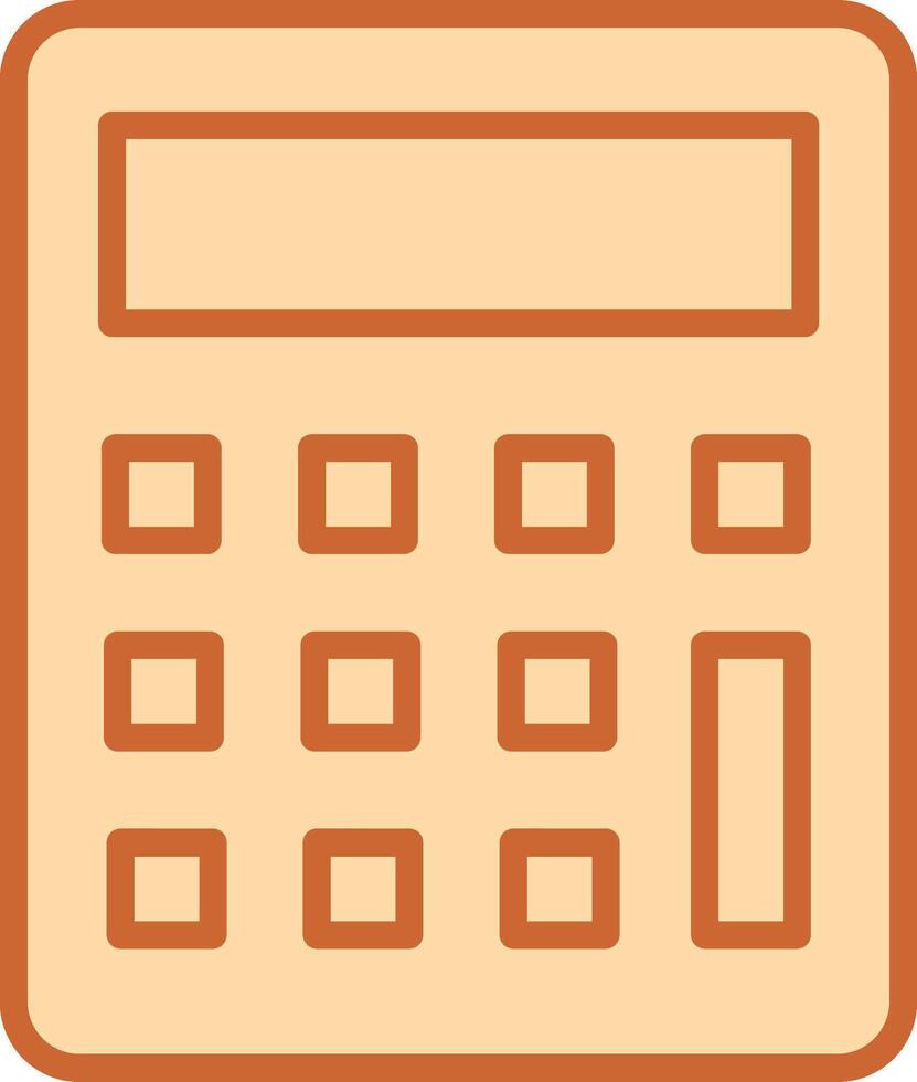 rekenmachine vector pictogram