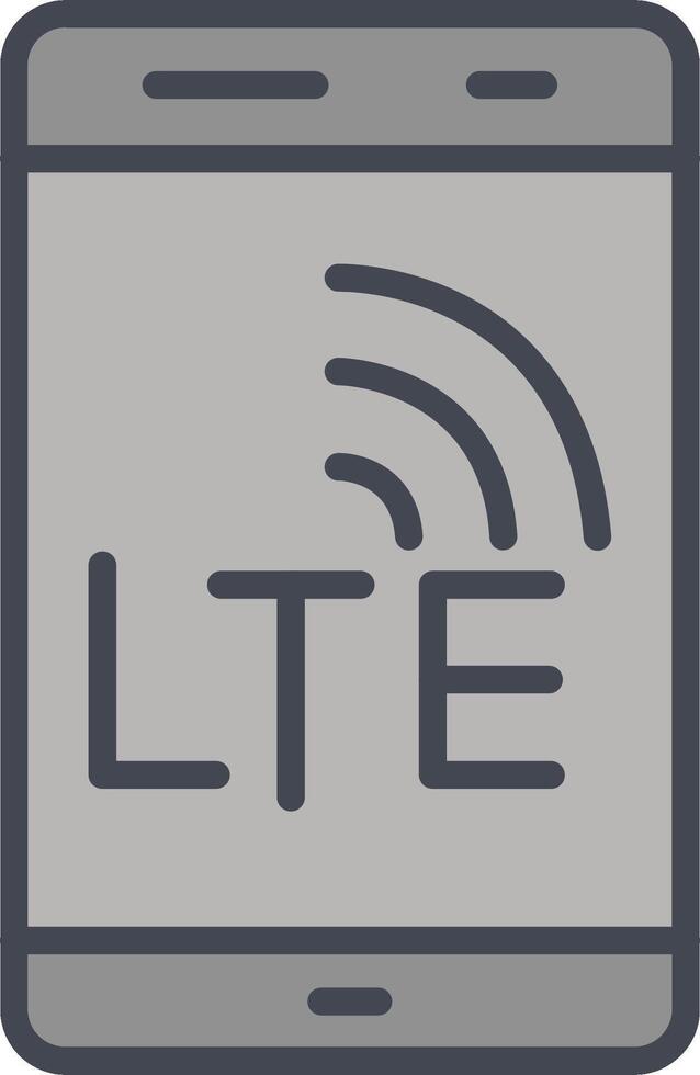 lte vector icoon